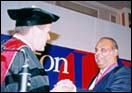 Thomas Gerrity and Dhirajlal Ambani