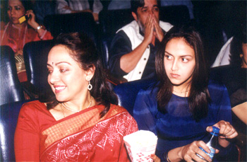 Hema Malini and Esha Deol