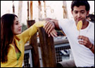 Hrithik Roshan and Kareena in Yaadein